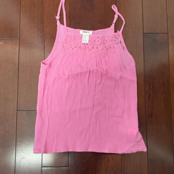 Forever 21 Pink Top 9/10 - Picture 1 of 1